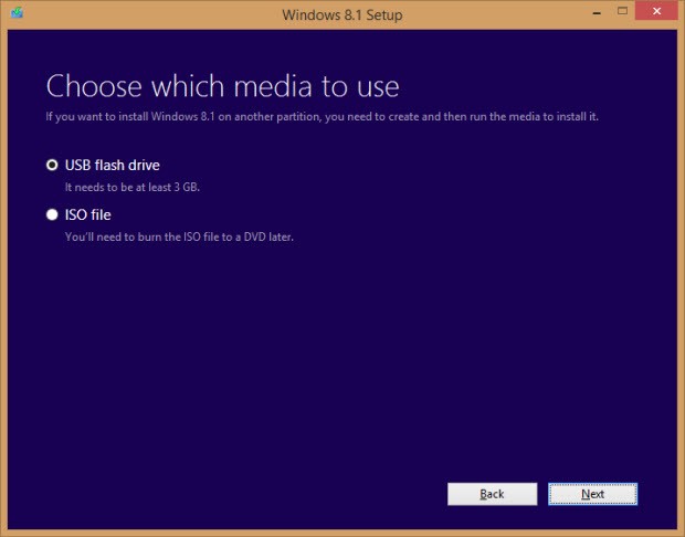 Windows 8.1 USB kurulum diski hazırlıyoruz!