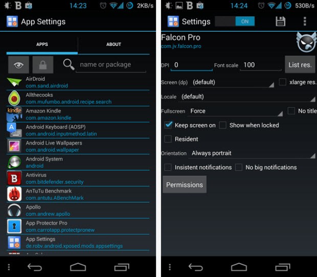 App Settings ve BootManager