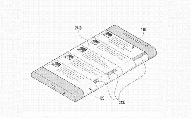 Samsung'un 3 yüzlü cep patenti ortaya çıktı!