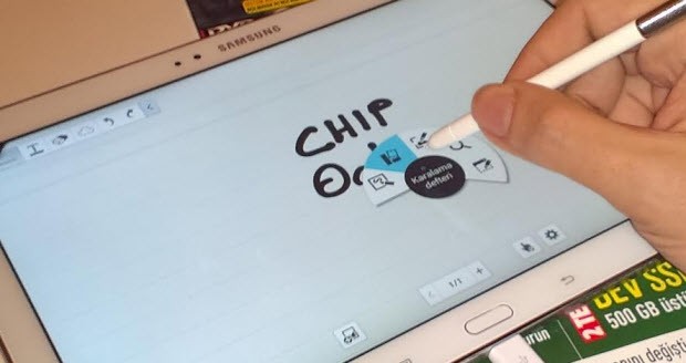 Samsung'a ve S Pen'e özel işlevler