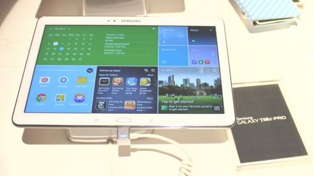 Galaxy Tab Pro 12.2, Note Pro 12.2 karşısında