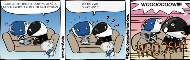 ZyxEL'den yüksek hızlı ve güvenli router!