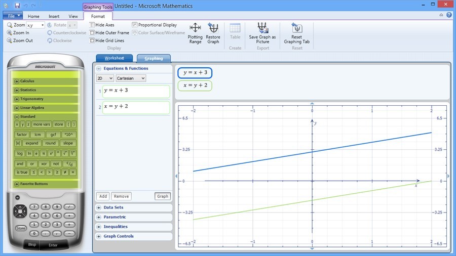 Microsoft Mathematics, pptPlex, Desktops