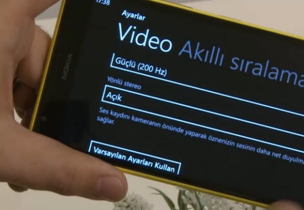 Zengin ses kayıt seçenekleri