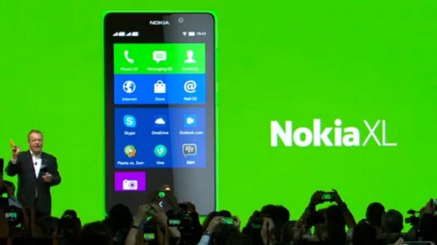 Android'li, dev boyutlu 3. bir cep: Nokia XL