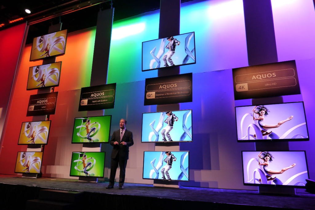 Neredeyse UHD: Sharp Q+