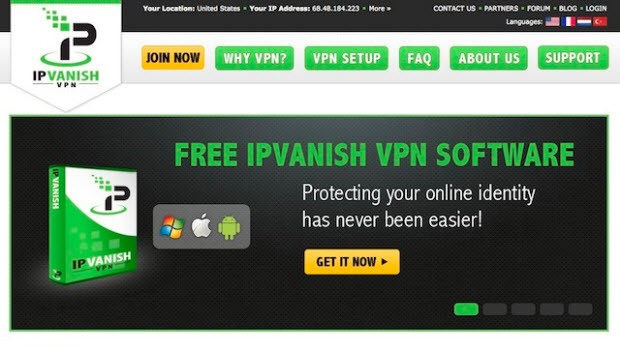 IPVanish VPN ve iki VPN hizmeti daha!