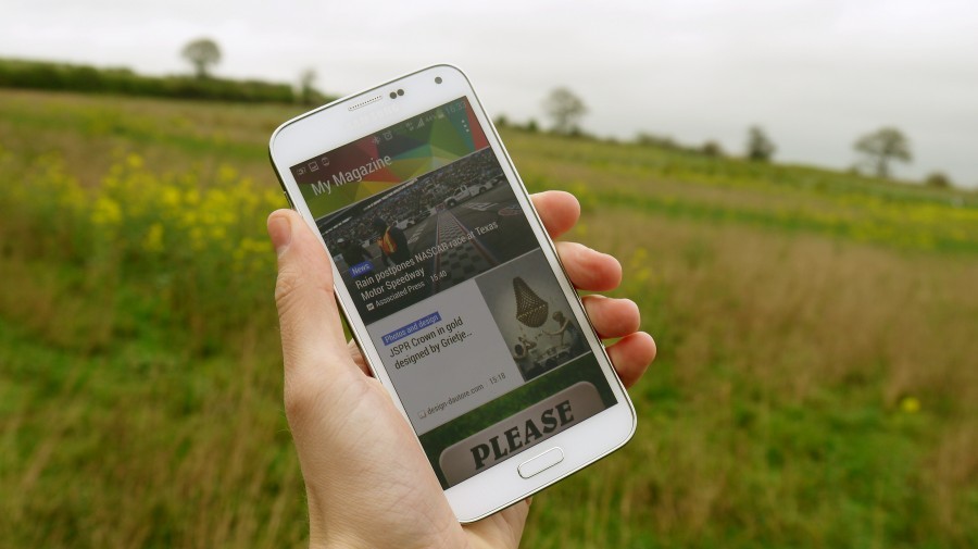 Samsung Galaxy S5 testte!