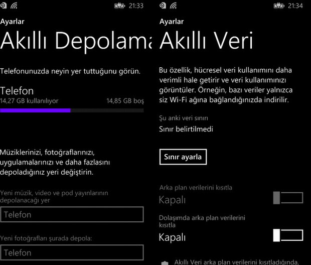 Daha fazla geliştirme