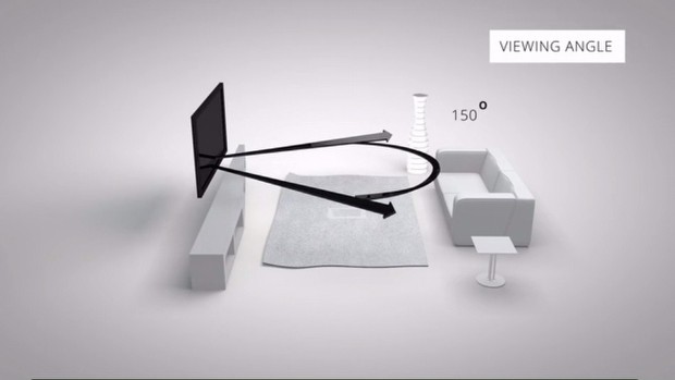 Bu TV'de hem gözlüksüz 3D, hem de 4K var!