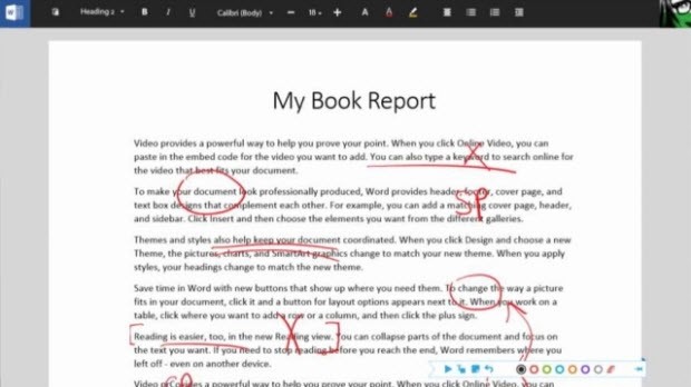 Dokunmatik dostu Office'ten kareler sızdı!