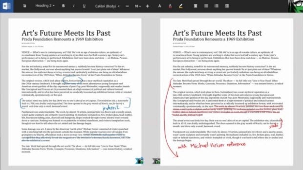 Dokunmatik dostu Office'ten kareler - II