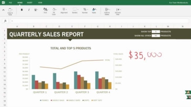 Dokunmatik dostu Office'ten kareler sızdı!