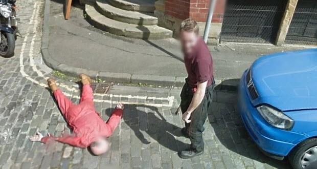 Polisi bile güldüren Street View şakası!