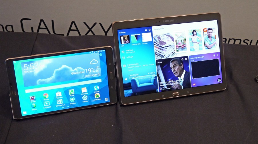 Samsung Galaxy Tab S'ler ön incelemede!