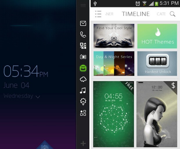 Android'iniz için 3 alternatif kilit ekranı!