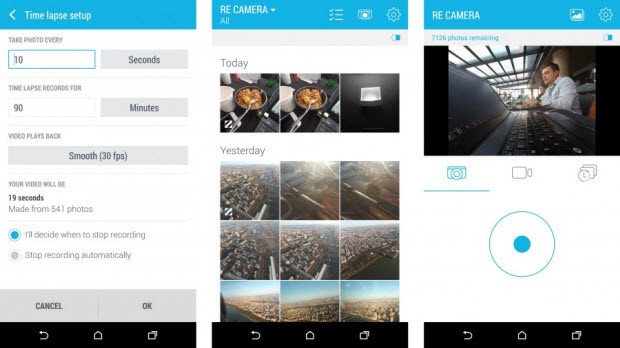 Video özellikleri, arayüzü