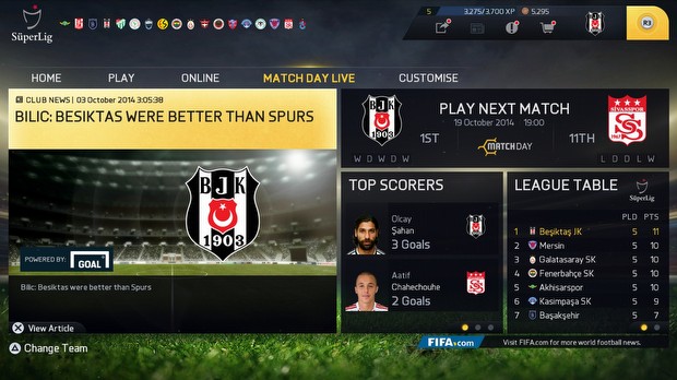 Maç günü heyecanı