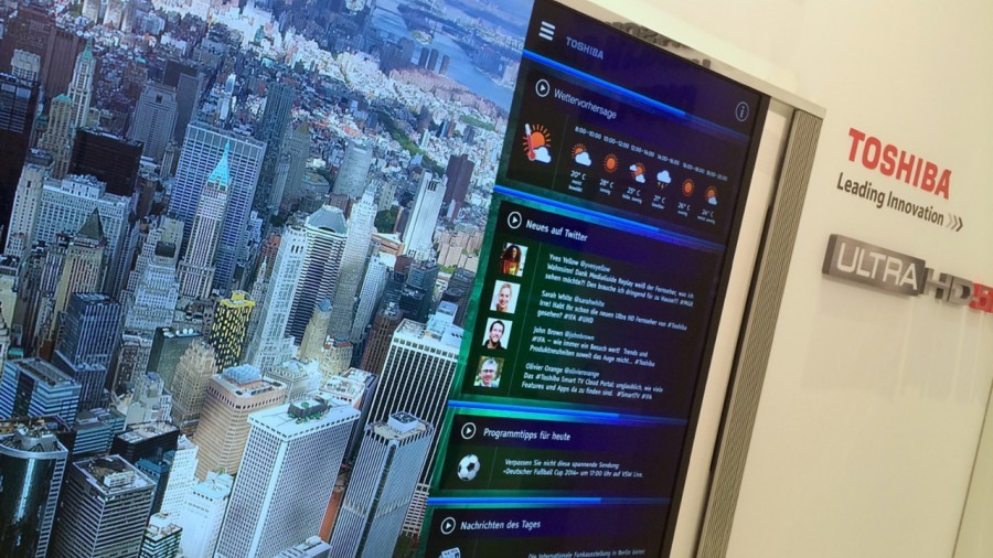 1- Toshiba Twitter TV