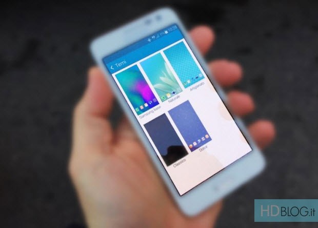 TouchWiz'in tema desteği sızdı!