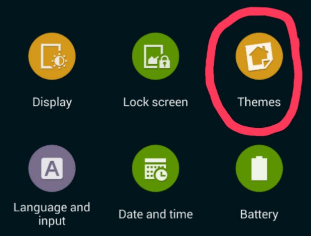 TouchWiz'in Natural temasından görüntü!