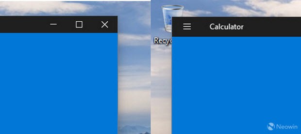 Windows 10'da tasarım değişiklikleri!
