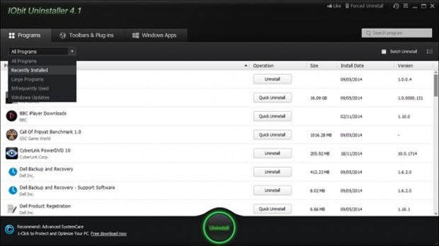 Tekrar yükleyin ve kaldırın