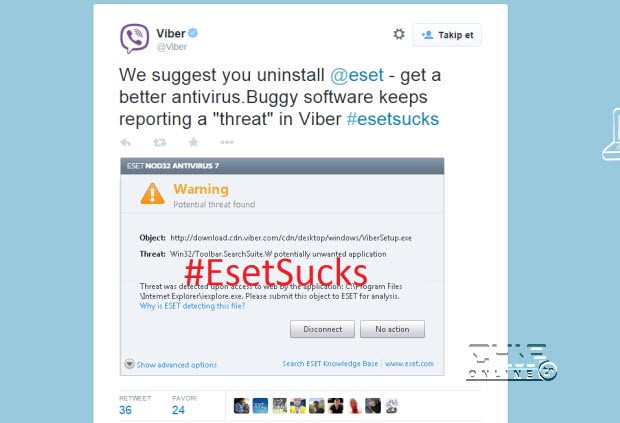 ESET, Viber'i