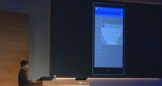 Windows 10'un telefon sürümü göründü!
