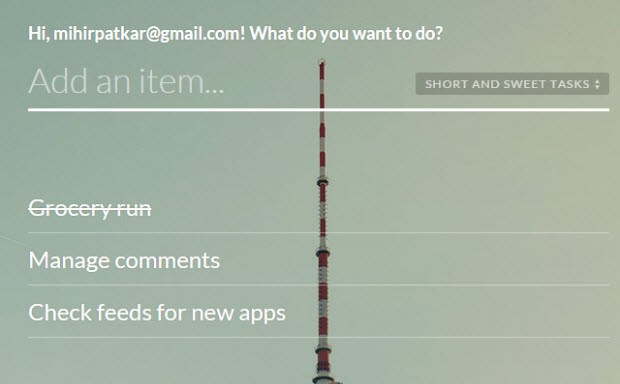 Wunderlist, Limitless ve OverTask