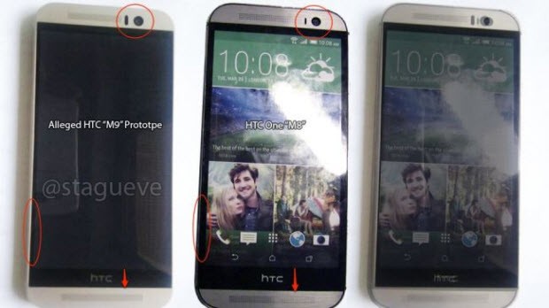 HTC One M9'dan net görüntüler sızdı!