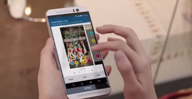 HTC One M9'u anlatan videolar sızdı!