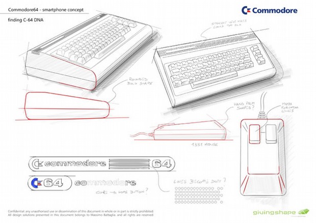 Commodore 64 tasarımlı bir cebe ne dersiniz?