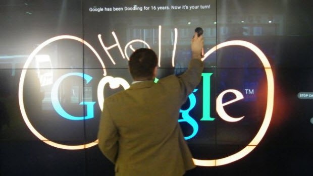 Google'ın ilk gerçek mağazasından kareler!