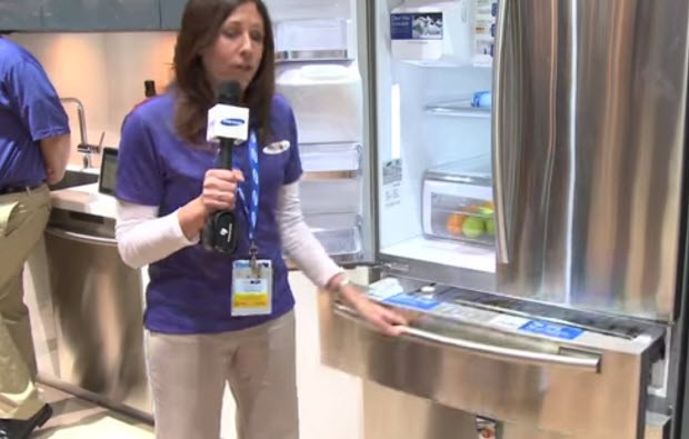 Samsung RF4289 Refrigerator, Egg Minder...