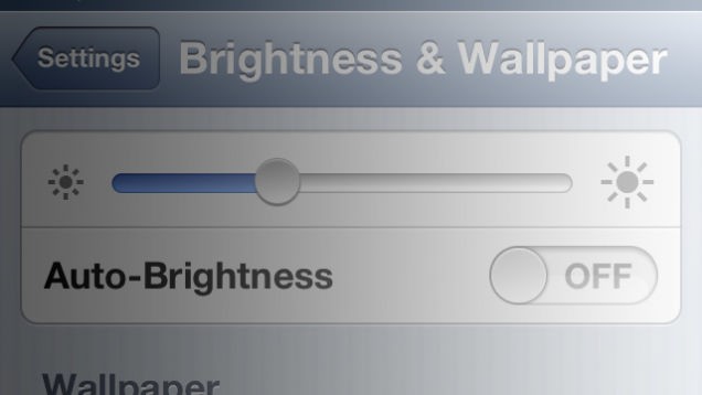 6. Parlaklığı kısın