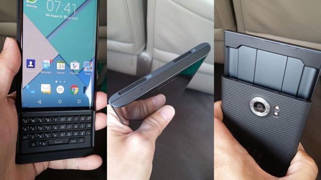 Android'li BlackBerry Venice iyice göründü!
