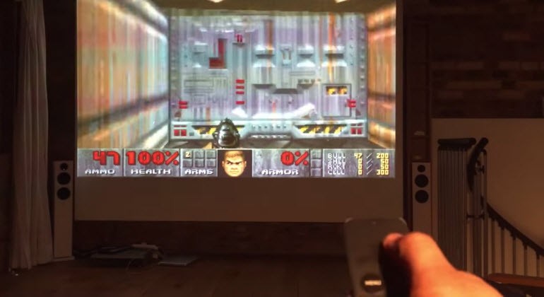 Doom'u Watch ve Apple TV'de çalıştırdılar!