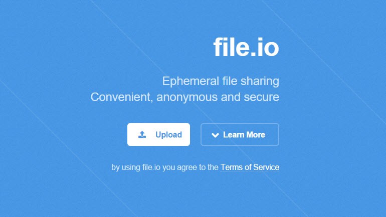 File.io, Quack.Space ve Google Tone