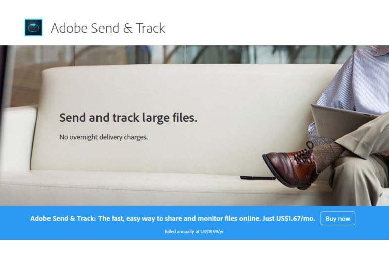Adobe SendNow, Egnyte ve MailBigFile