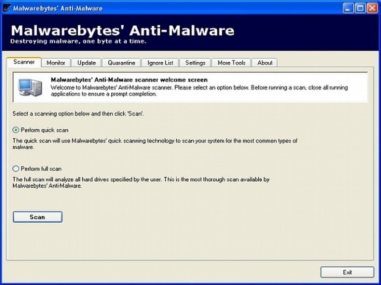 Malwarebytes Anti-Malware - Malware Scanner