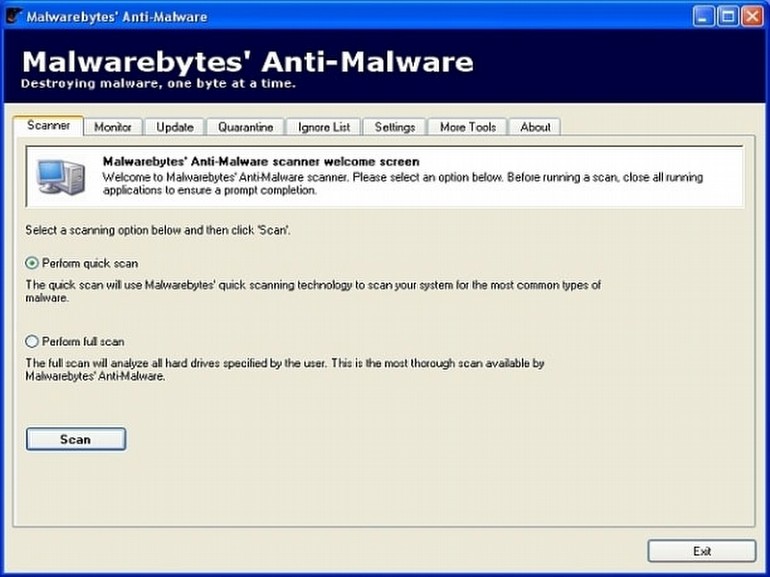 Malwarebytes Anti-Malware - Malware Scanner