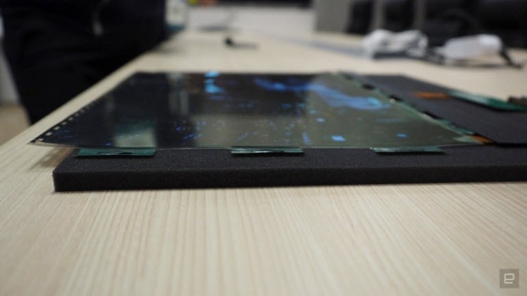 LG'nin büyüleyen kıvrılabilen OLED ekranı!