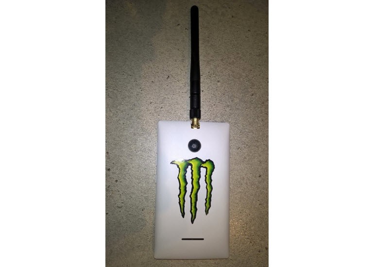 Lumia 520'ye anten ve fan taktı!