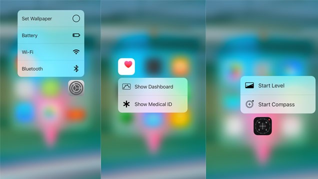 Yeni 3D Touch kısayolları