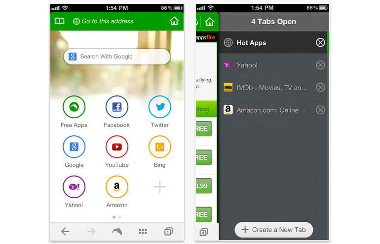 iOS için en iyi 8 web tarayıcı!