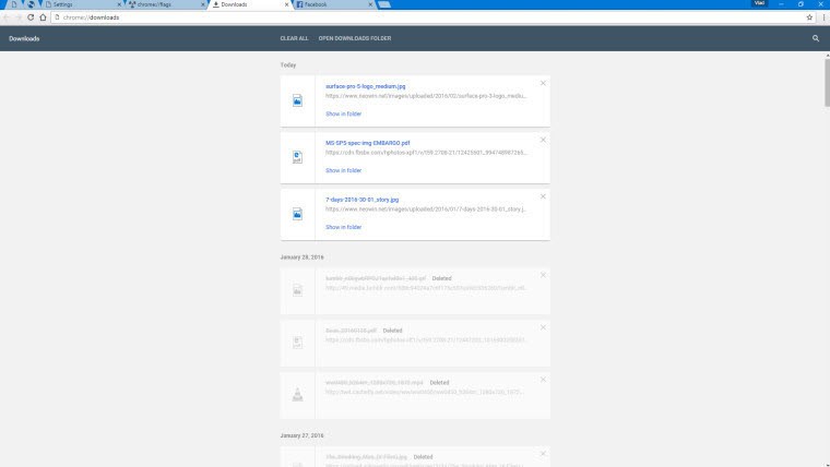 Material Design'lı Chrome'u görün, deneyin!