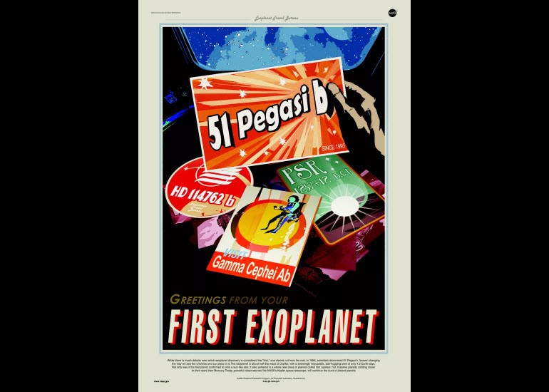 NASA'dan geleceğin posterleri