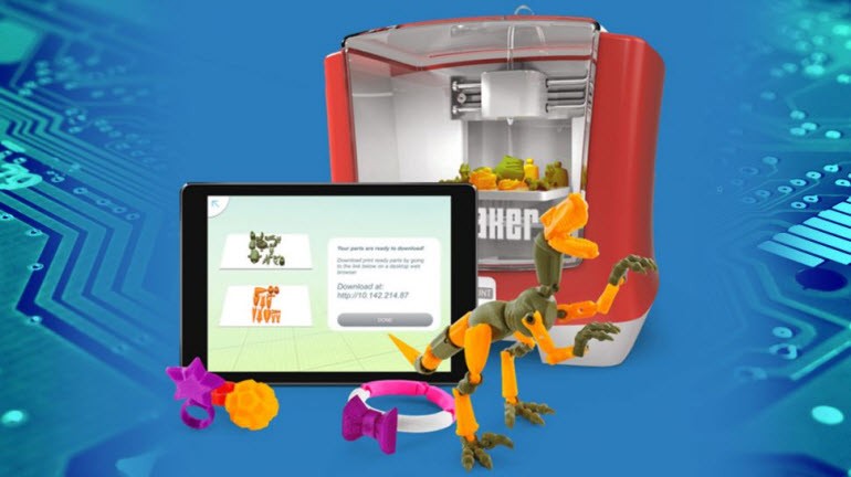 Mattel'den 3 boyutlu yazıcı