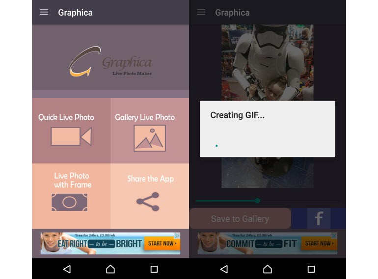 Live Photos'u Android'e taşıyın!